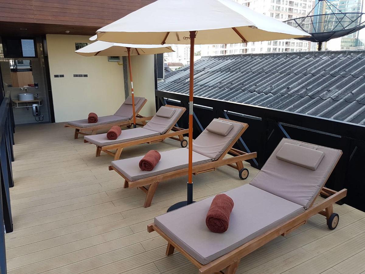 Syama Suite Sukhumvit 20 Bangkok Bagian luar foto