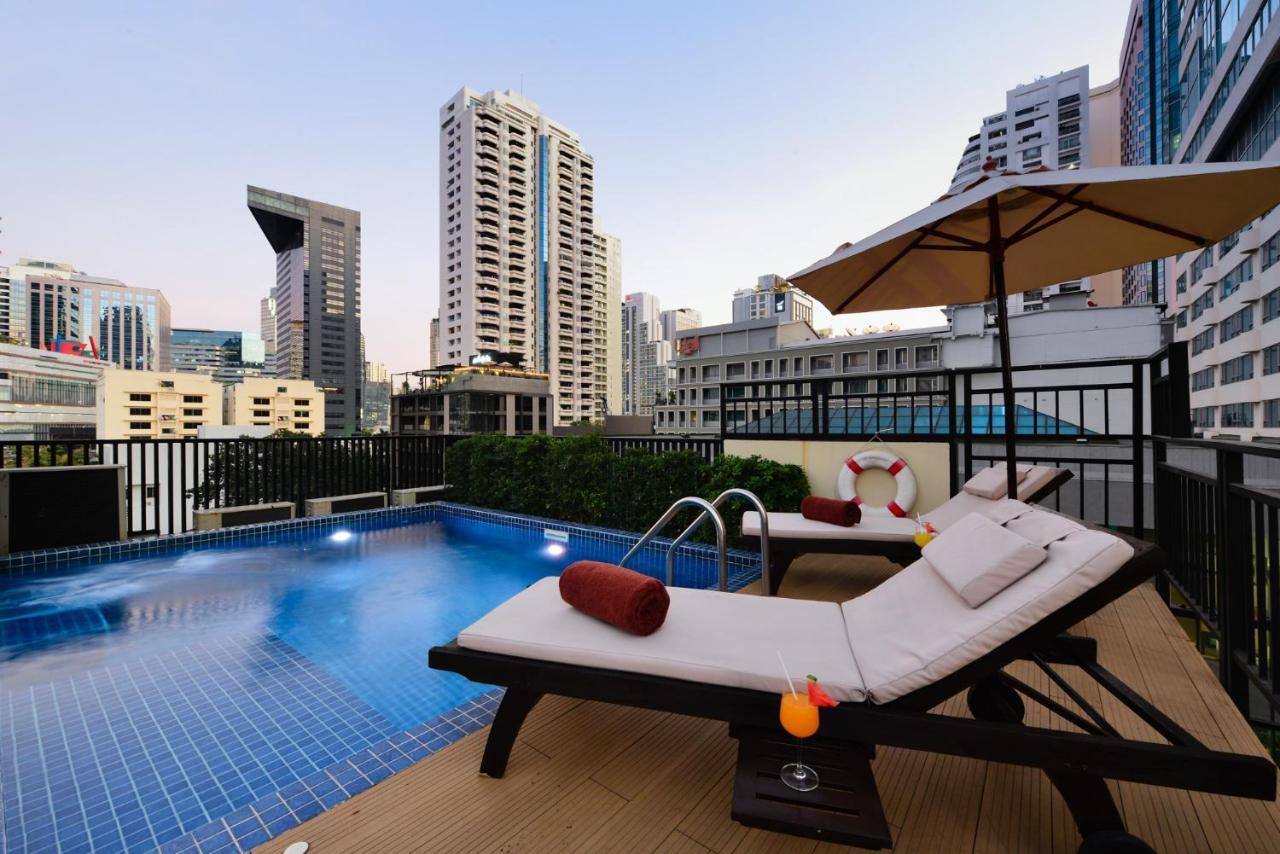 Syama Suite Sukhumvit 20 Bangkok Bagian luar foto